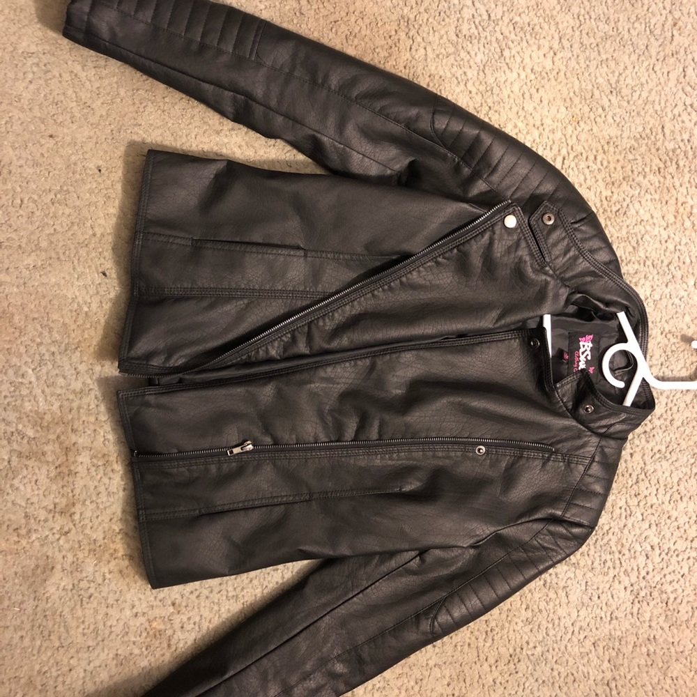 Leather jacket